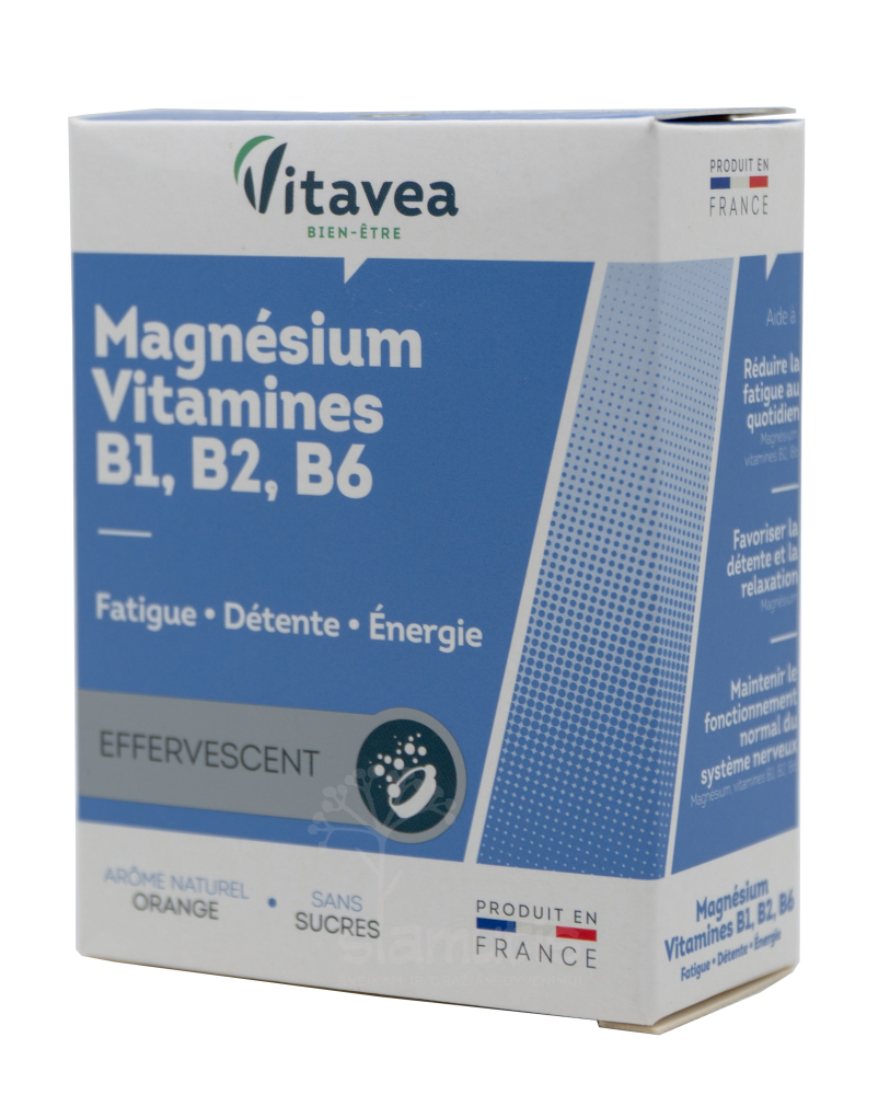 Magnis+ vitaminai B1, B2, B6