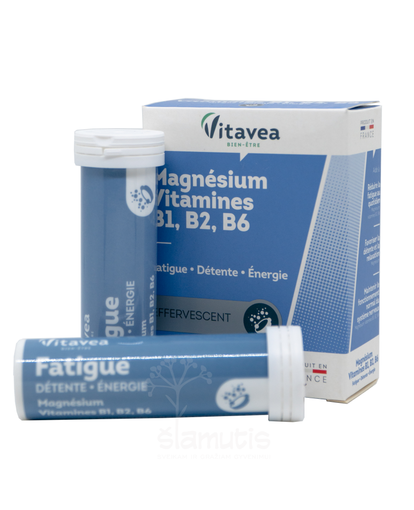 Vitavea Magnis+ vitaminai B1, B2, B6