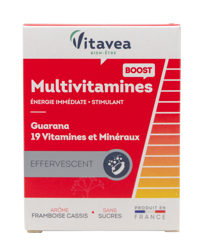 YVES PONROY Gvaraninės paulinijos ekstraktas+12 multivitaminų + 8 mikroelementai, tirpdomos tabletės, maisto papildas