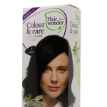 HAIRWONDER Colour & Care plaukų dažai be amoniako, spalva juoda 1, 100 ml