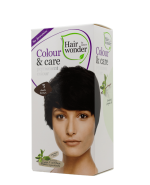 HAIRWONDER Colour & Care plaukų dažai be amoniako, spalva tamsi ruda 3, 100 ml