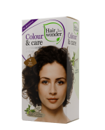 HAIRWONDER Colour & Care plaukų dažai be amoniako, spalva šviesi ruda 5, 100 ml