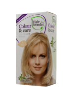 HAIRWONDER Colour & Care plaukų dažai be amoniako, spalva šviesi blondinė 8, 100 ml