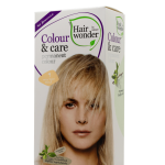 HAIRWONDER Colour & Care plaukų dažai be amoniako, spalva labai šviesi blondinė 9, 100 ml