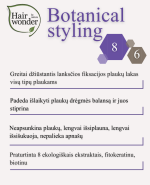HAIRWONDER Botanical Styling plaukų lakas lanksčios fiksacijos, 300 ml - Image 4