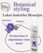 HAIRWONDER Botanical Styling plaukų lakas lanksčios fiksacijos, 300 ml - Image 3