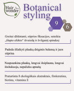 HAIRWONDER Botanical Styling žele itin stiprios fiksacijos, 150 ml - Image 4