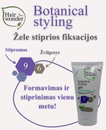 HAIRWONDER Botanical Styling žele itin stiprios fiksacijos, 150 ml - Image 3