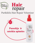 HAIRWONDER Hair Repair Volumizer apimties suteikiantis purškiklis, 150 ml - Image 3