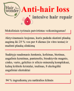 HAIRWONDER Intensive Hair Repair Anti-hairloss losjonas slenkantiems plaukams, 75 ml - Image 4