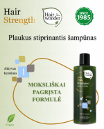 HAIRWONDER "Hair Strength" plaukus sustiprinantis šampūnas, 200 ml - Image 3