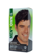HENNAPLUS „Men’s Own Colour“ plaukų dažai vyrams, spalva tamsi ruda 3