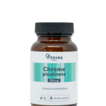 VITAVEA Chromo pikolinatas, 45 augalinės kilmės kapsulės