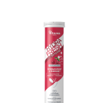 VITAVEA  HYDRAFRESH Intense raudonųjų vaisių skonio, 20 tirpstančių tablečių