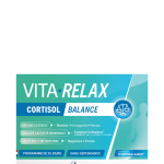 VITAVEA VITA'RELAX Cortisol Balance, 30 augalinės kilmės kapsulių