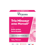 VITAVEA Trio Minceur su MOROSIL® svorio kontrolei, 20 augalinės kilmės kapsulių