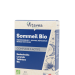 VITAVEA Sommeil Bio geram miegui, 30 augalinės kilmės kapsulių