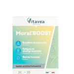 VITAVEA Moral'BOOST laikinos įtampos metu, 30 augalinės kilmės kapsulių