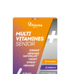 VITAVEA Senior multivitaminai senjorams, 30 augalinės kilmės kapsulių.