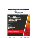 VITAVEA Tonifiant sexuel INTENSE, 40 augalinės kilmės kapsulių