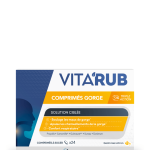 VITAVEA VITA’RUB čiulpiamosios tabletės gerklei, 24 vnt