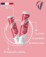VITAVEA  HYDRAFRESH Intense raudonųjų vaisių skonio, 20 tirpstančių tablečių - Image 5