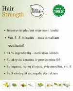 HAIRWONDER "Hair Strength" plaukus sustiprinanti kaukė, 150 ml - Image 4