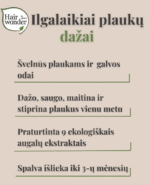 HAIRWONDER Ilgalaikiai plaukų dažai, spalva juoda 1 - Image 5