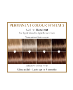 HAIRWONDER Ilgalaikiai plaukų dažai, spalva riešuto 6.35 - Image 2