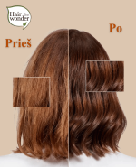 HAIRWONDER Colour Cream dažantis kremas, spalva cinamono 7.38 - Image 6